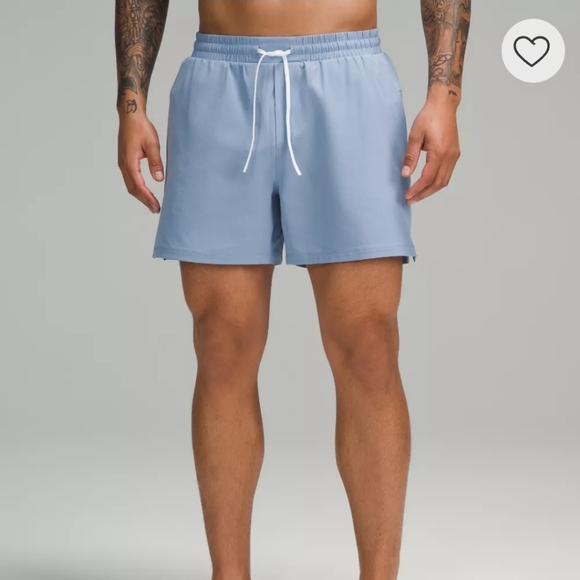 lululemon athletica Other - Lululemon Athletica• Men's Lined Pool Shorts-Light Blue. Sz L